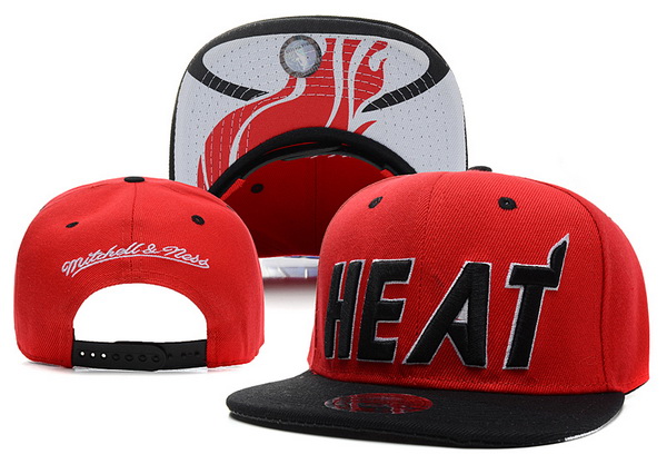 NBA Miami Heat MN Snapback Hat #100